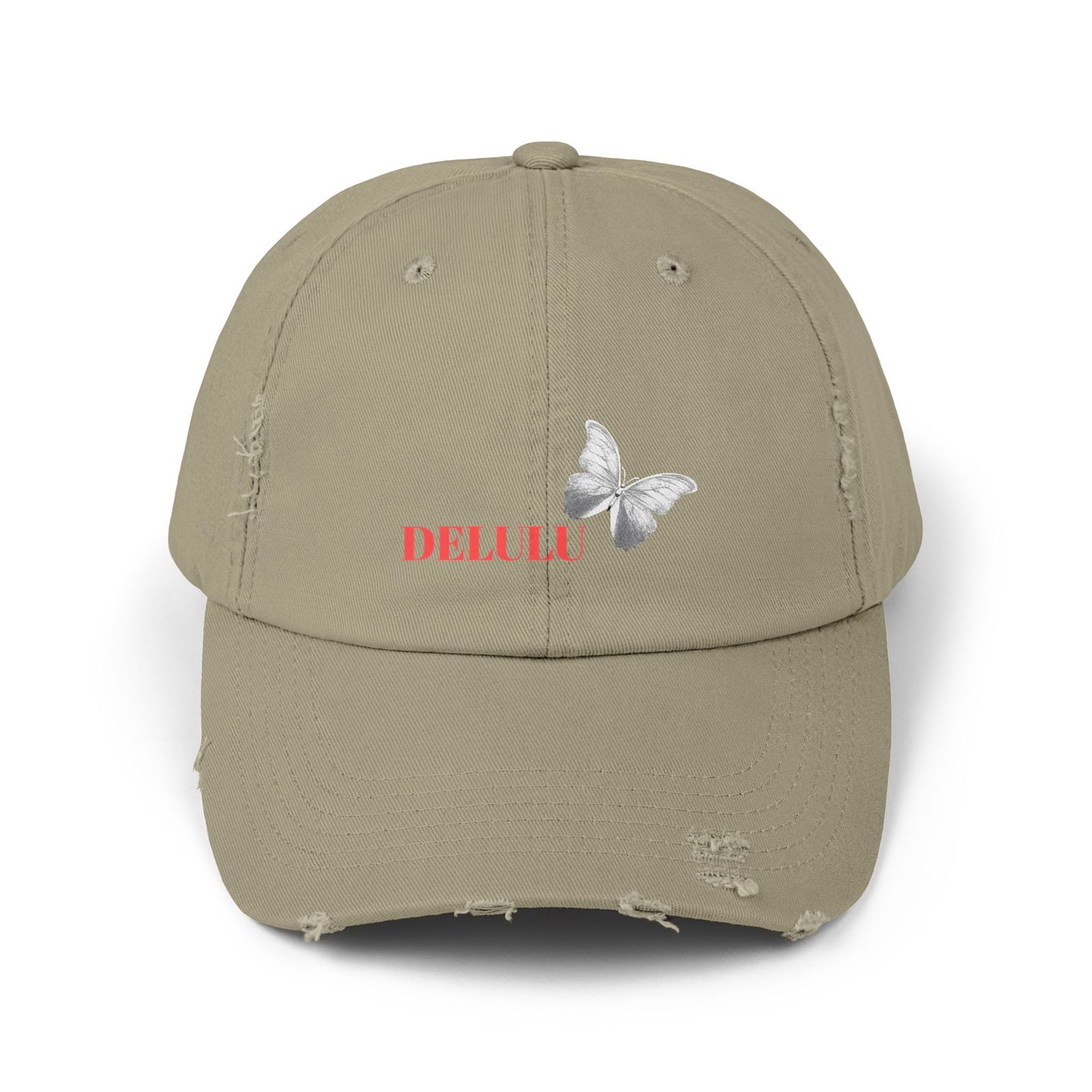 Daite Delulu Distressed Cap