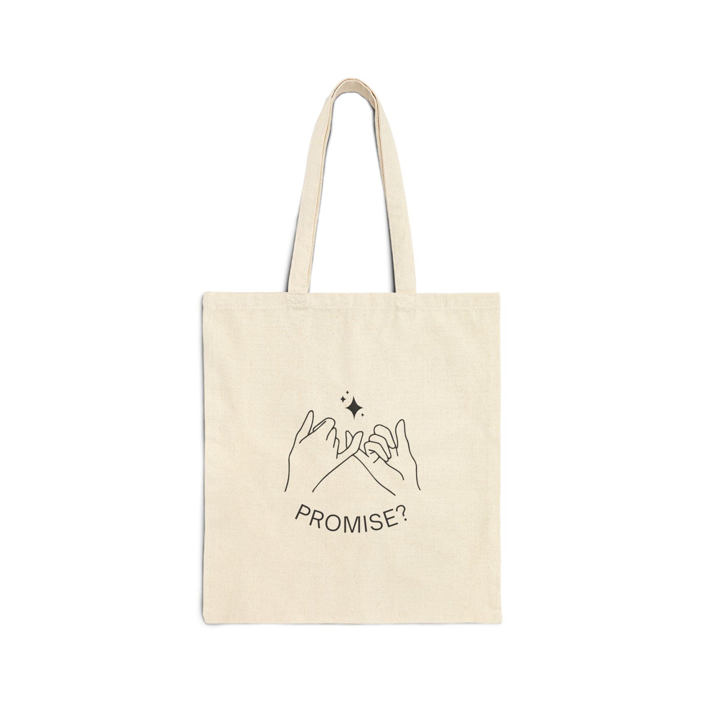 Daite Promises Cotton Canvas Tote Bag