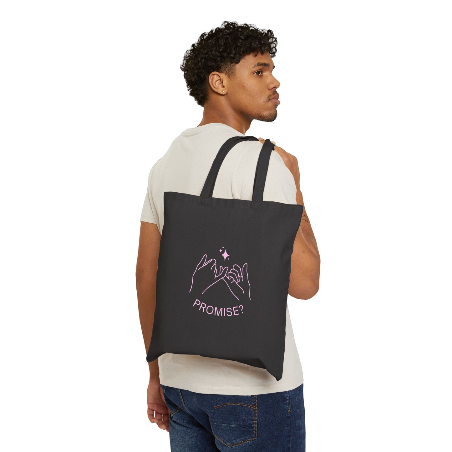 Daite Promises Cotton Canvas Tote Bag